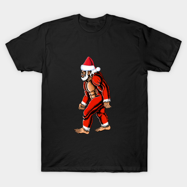 Big foot Santa Claus Christmas by Artardishop